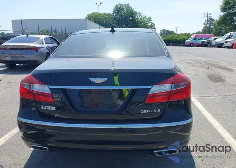 2013 Hyundai Genesis 3.8L из США, поврежденный, VIN KMHGC4DDXDU230066